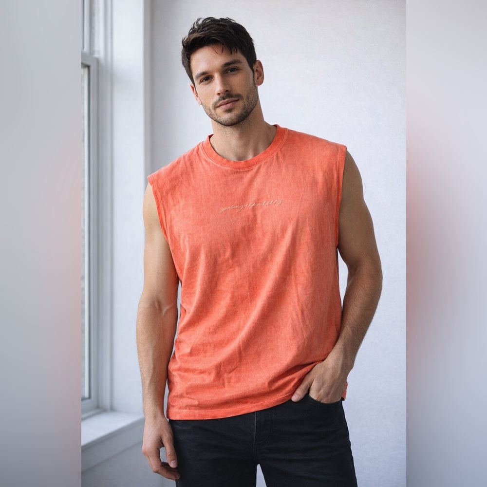B100-Zara men’s casual tank